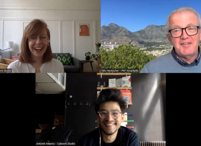 PKF hospitality group in conversation with Kelsea Crawford & Antonin Maeno, Сutworkstudio